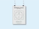 Root Chakra (Muladhara Chakra) Poster | Wall Art Digital Download | Spiritual Decor