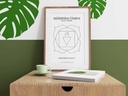 Root Chakra (Muladhara Chakra) Poster | Wall Art Digital Download | Spiritual Decor