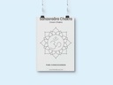 Crown Chakra (Sahasrara Chakra) Wall Poster | Instant Digital Art Download